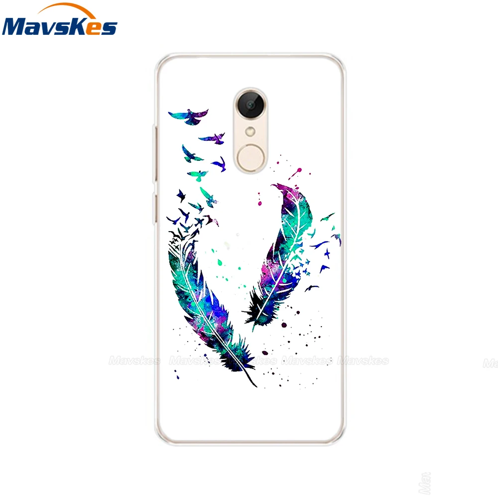 5 Для Xiaomi Redmi 5 чехол на телефон чехол Redmi 5 Plus силиконовый чехол для Funda xiomi Xiaomi Redmi 5 plus 5 Capas Redmi5 чехол бампер - Цвет: 5