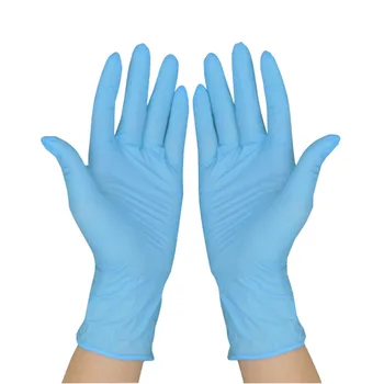 

100pcs Disposable gloves food rubber latex protective gloves nitrile thickening housework clean kitchen beauty salon