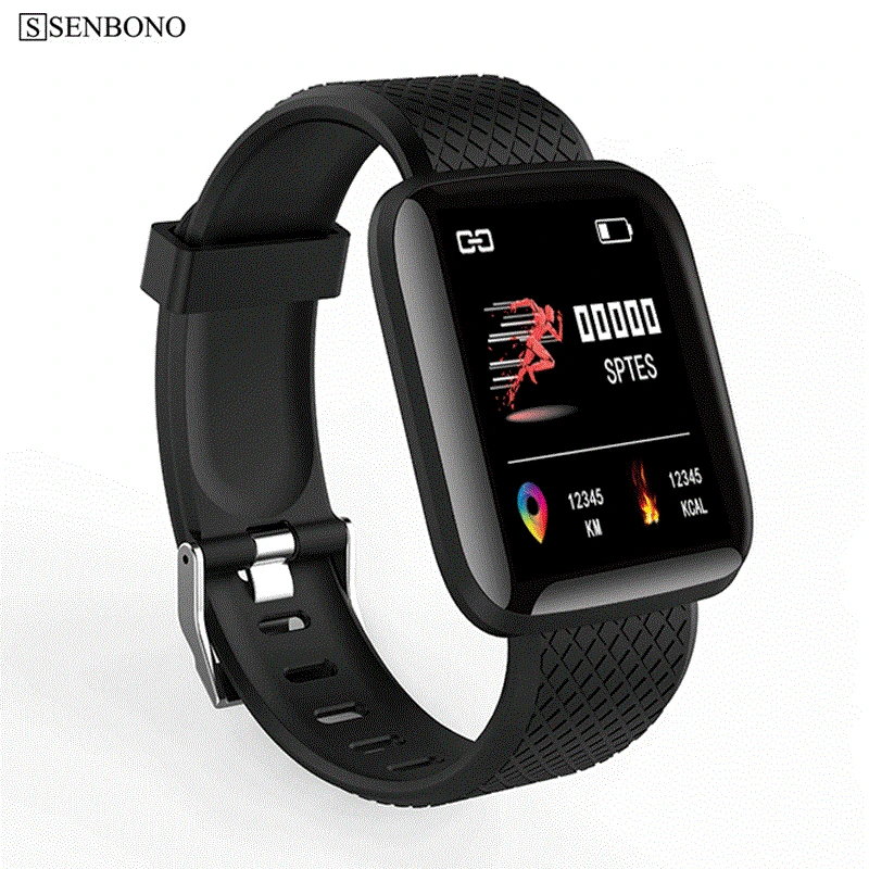

SENBONO Y6 Smart Watch Blood Pressure Oxygen Message Push Multi-language Activity Fitness tracker Smart Watch Waterproof