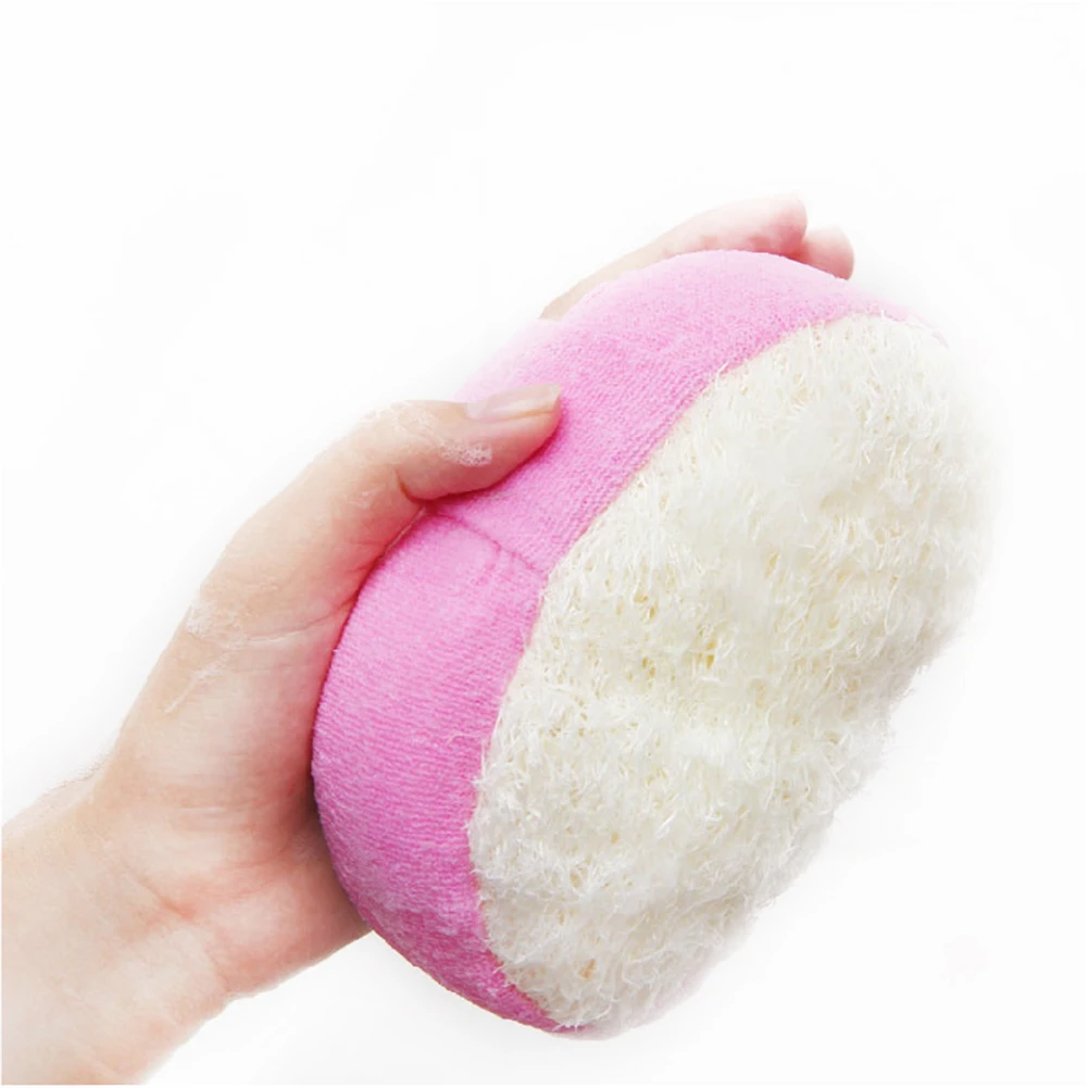 Натуральный Luffa Loofah Мочалка для душа Массажный мяч для ванной мягкая мойка губка для тела коврик для ванной мытье тела щетки для чистки