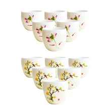 12 шт Керамическая для кофе и молока чайная кружка подарки для семьи друзей