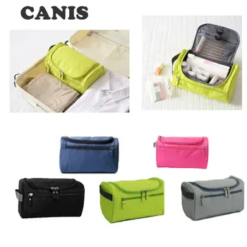 

Men Women Travel Toiletry Organizer Box Shaving Cosmetic Case Waterproof Bag Casual Solid Large Capacity Makeup Cosmetic Handbag