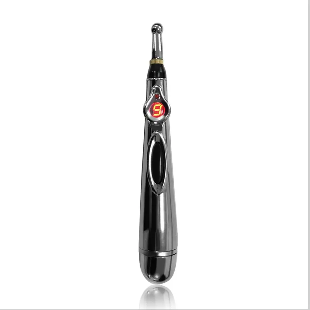 Electric Acupuncture Point Massage Pen Pain Relief Laser Therapy Electronic Meridian Energy Body Head Back Neck Leg Massager |