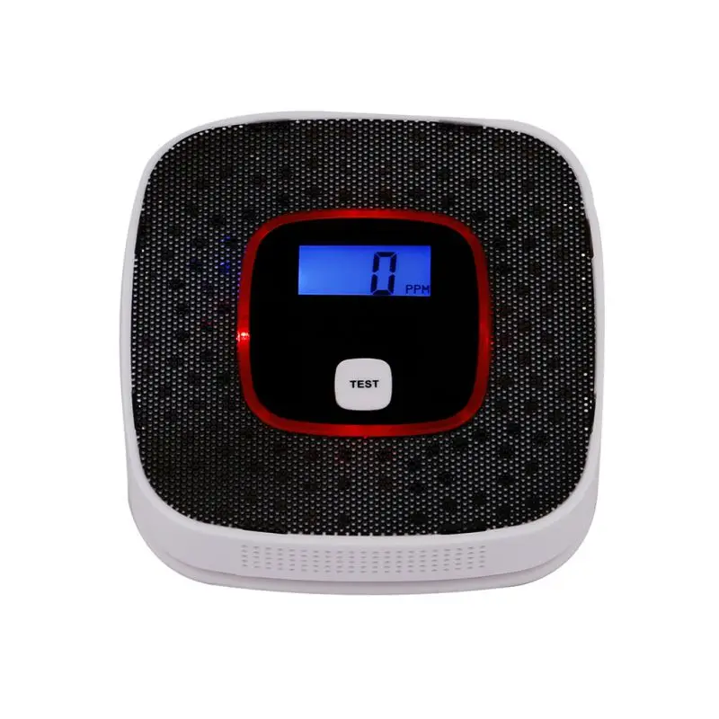 

Sensitive Home CO Sensor Detector Wireless CO Carbon Monoxide Poisoning Smoke Gas Sensor Warning Alarm Detector LCD Indicator