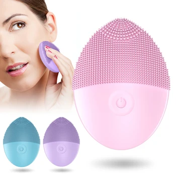 

DIOZO Electric Silicone Face Cleansing Brush Deep Washing Massage Brush Electric Facial Cleanser