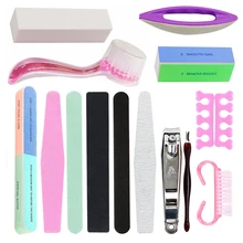 1 conjunto nailfile buffer bloco prego esponja lixa bloco buffer de unhas arquivo para gel uv polonês pedicure ferramenta unhas arte manicure suprimentos