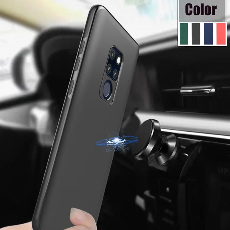 Автомобильный держатель Магнитный чехол для Huawei P20 Lite P30 Pro устанавливаемые