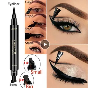 

Cmaadu Eyes Liner Pencil Liquid Cosmetic Make Up Pencil Waterproof Eyebrow Kit DoubleEnded Makeup Eyeliner Cat Full TSLM2