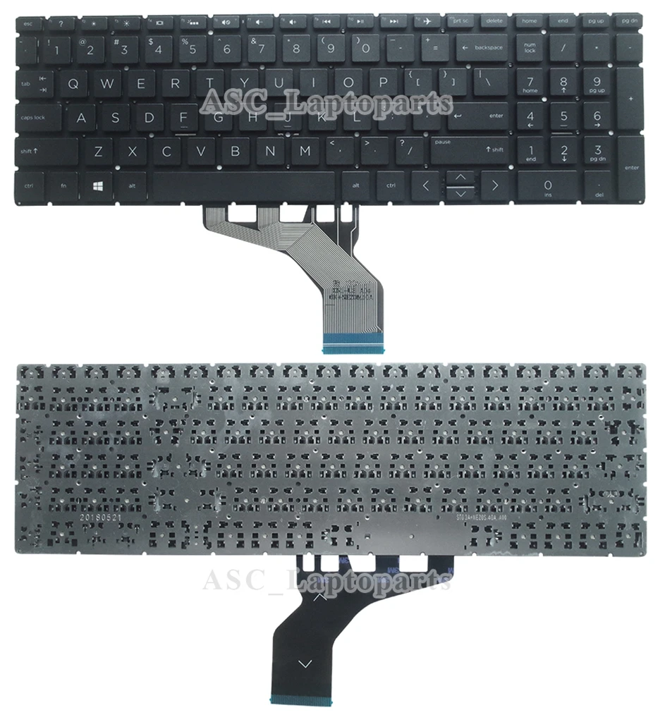 Новая английская клавиатура для HP 15-dw0000 15-dw0010ds 15-dw0011ds 15-dw0023cl 15-dw0025cl 15-dw0030nr 15-dw0034nr