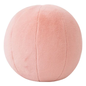 

Nordic Plush 8-Petal Concealed Sewing Pure Color Round Cushion Futon Home Decoration Round Pillow