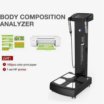Online Ce Approval Gum Use Human Body Elements Analysis Manual Weighing Scales Beauty Care Weight Reduce Body Composition Analyzer