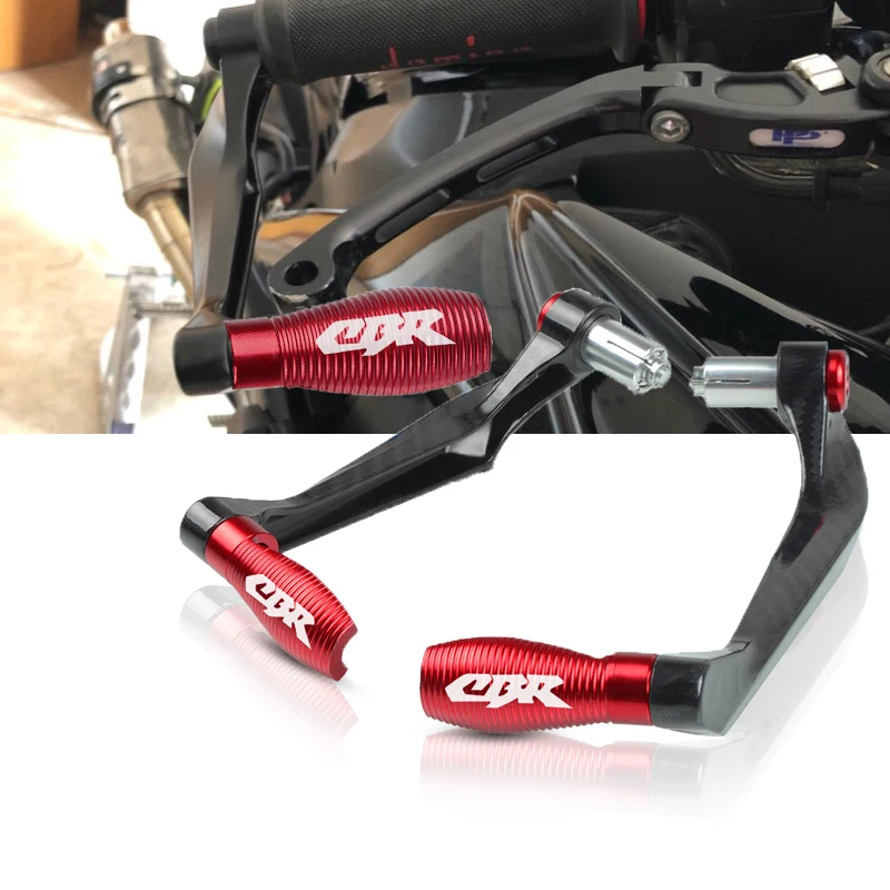 

Universal High Quality 7/8" 22mm Aluminum Motorcycle Handlebar System Brake Clutch Lever Protector Hand Guard FOR HONDA CBR