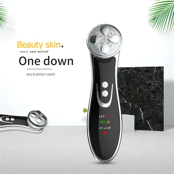 

4 in 1 Face Skin EMS Mesotherapy Electroporation RF Radio Frequency LED Photon Skin Care Device Face Lifting Tighten Beauty Tool