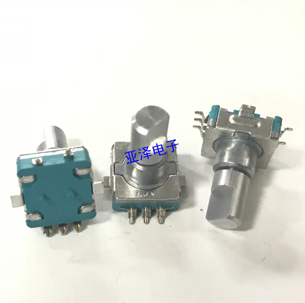 4 шт. EC11 кодовый датчик smd с переключателем 30 позиционирования номер 15 длина вала