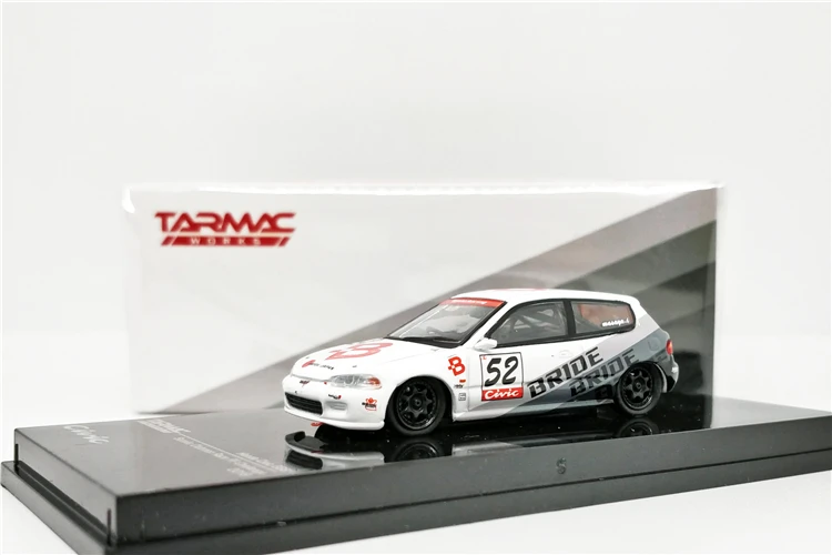 Гудронированное шоссе работает 1: 64 Honda Civic EG6 Suzuka Clubman гонок FF вызов литья под давлением модель автомобиля