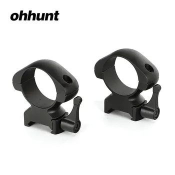 

Weapon 25.4mm Or 30mm Diameter Steel Quick Release Picatinny Weaver Low Medium High Profile Hunting Scope Rings Tactical Mounts