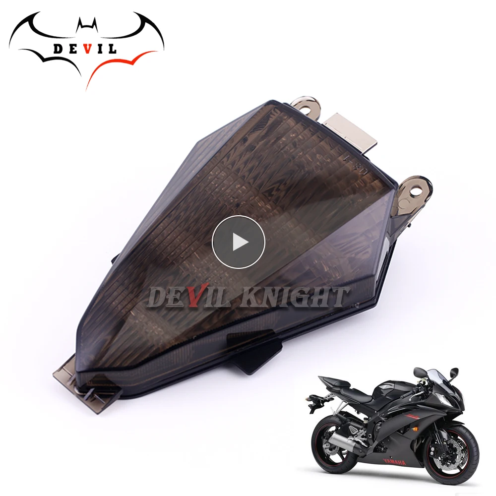 Мотоциклетный фонарь для Yamaha YZF R6 YZF-R6 08-16 модифицированный светодиодный задний