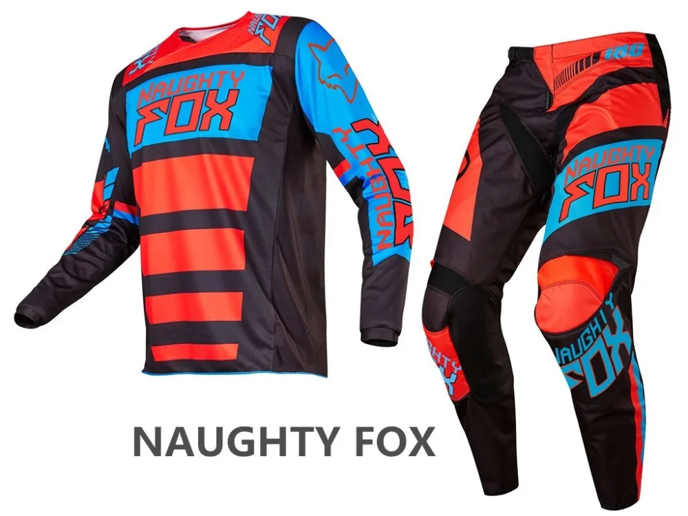 Racing 180 Falcon Jersey& Pant Combo мужские мотокроссы/MX/ATV Dirt Bike внедорожные гоночные шестерни серый красный