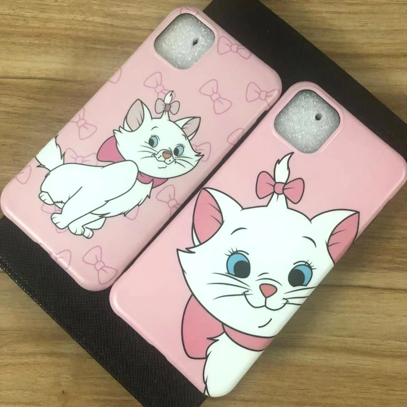 

Cartoon marie cat soft phone cases for iphone 11 Pro Max matte cover for iphone 11 11Pro cases back phone fundas Capa