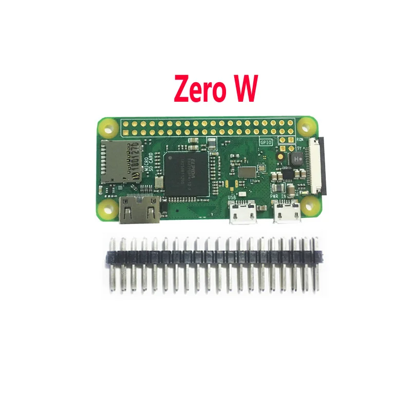 Raspberry Pi Zero W WH Pi0 zero чехол теплоотвод OTG HDMI. Zero временно распродан. Ссылка zero W - Комплект: Zero w