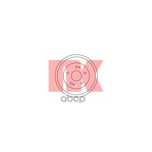 Барабан Тормозной Honda Cr-V 95-02/Hr-V 99- Nk 252606 Nk арт. 252606