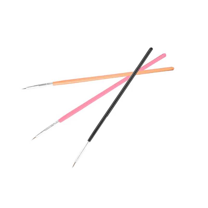 Colorful Nail Brush Pen Design Line Drawing Nail Art Brush Set 12 Pcs For UV Gel Liner Painting beauty Cosmetic Tools