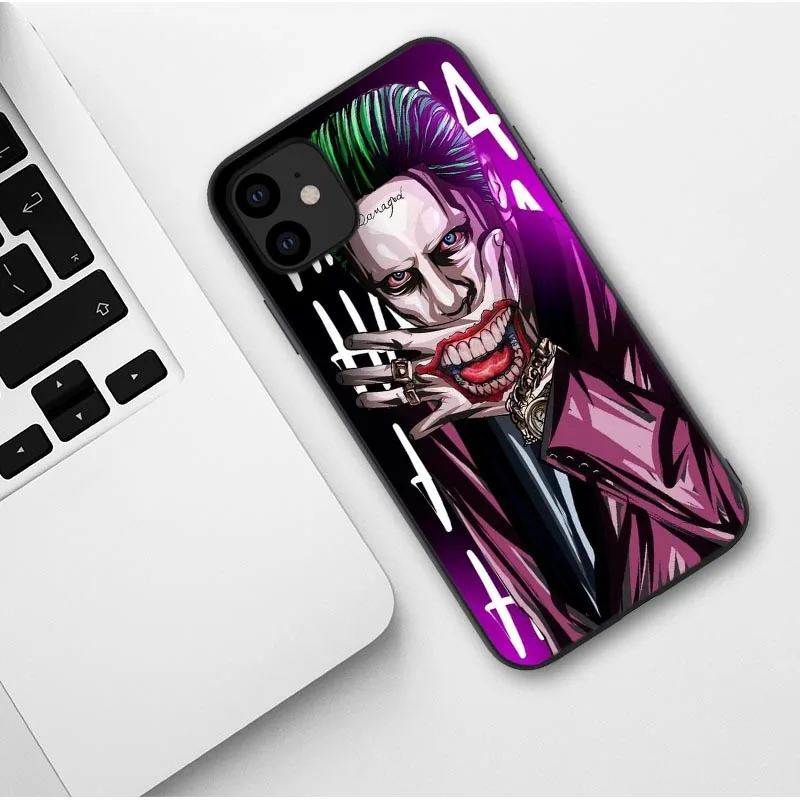 Чехол Horror Happy Face для iPhone 11 Pro Max Joker Movie Joaquin Phoenix мягкий чехол для iPhone X XR XS Max Xs 6S 6 7 8 Plus