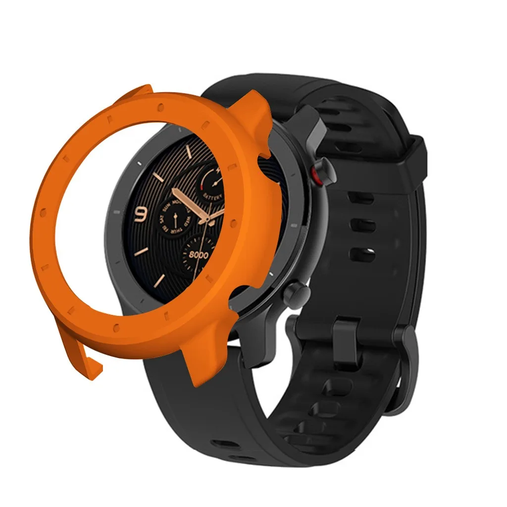 Ouhaobin Защита Чехол для Huami AMAZFIT GTR 42 мм замена часы для ПК чехол Обложка smart Watch аксессуары