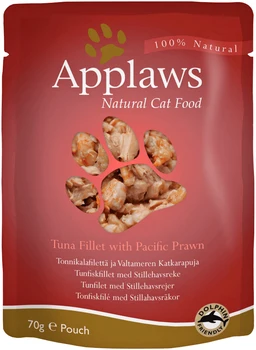 

APPLAWS APPLAWS for adult cats with tuna and prawns 70g