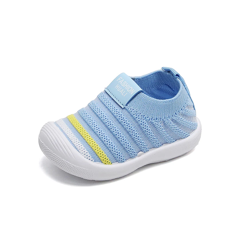 Baby First Walkers Shoes 2021 Spring Infant Toddler Girls Boy Casual Mesh Shoes Soft Bottom Comfortable Non-slip Flats