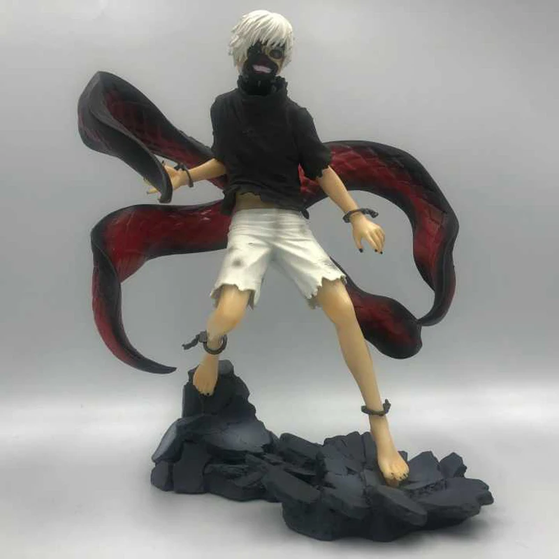 Аниме Tokyo Ghoul 22 см Kaneki Ken Awakened Ver. ПВХ фигурка Коллекционная модель игрушки Brinquedos