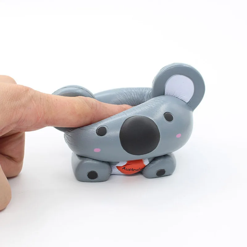 Slowly Rising Squishy Toy Simulation Animal koala Squishy Toy Relieves Pressure Soft Squeeze Colorful Children Christmas Gifts