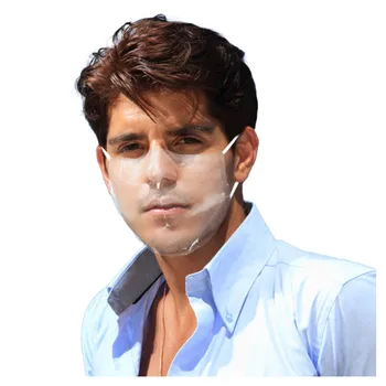 

mascarilla 1PC Adult Scarf Face M-a-s-k-e-s + Filers Mouth Cover With Clear Window Maskes Visible Expression Face Scarf #H4