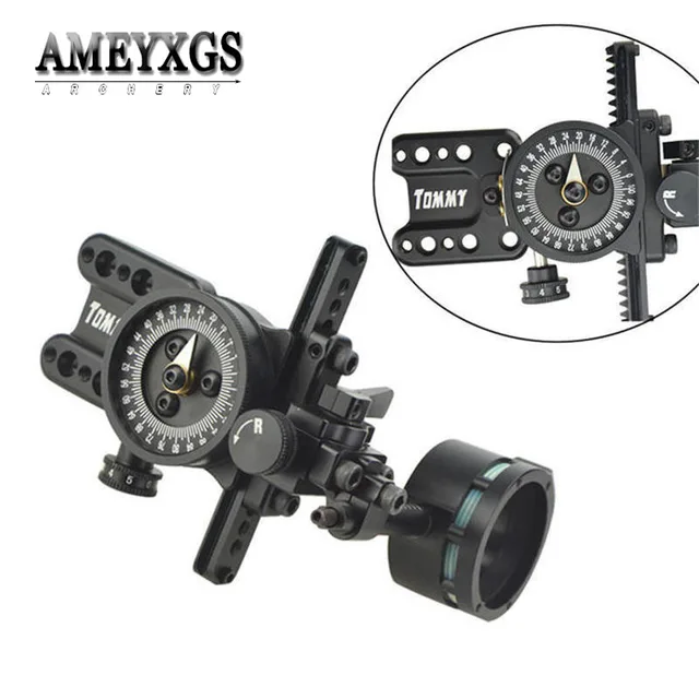 US $102.11 Compound Sight Optic Fiber Single Sight Scope Outdoor Arrow Hunting
