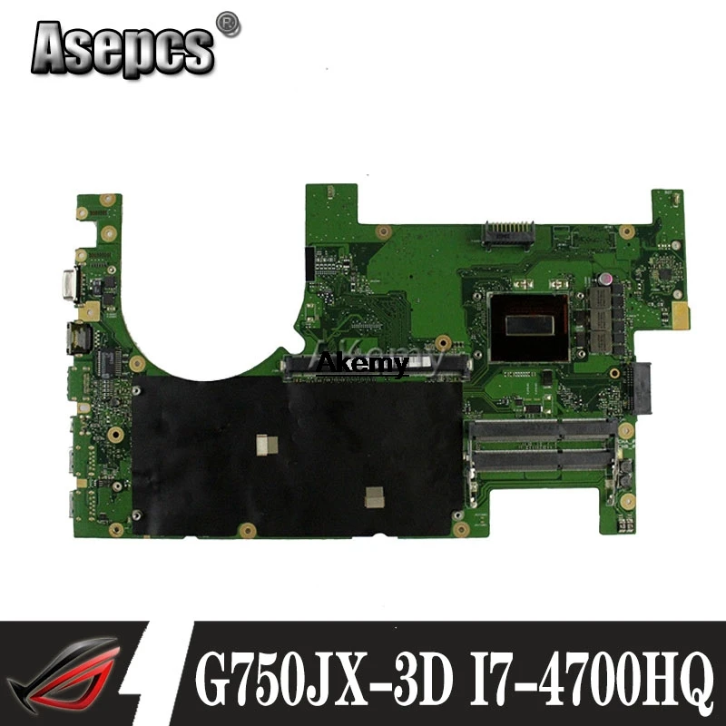 #^Special Price G750JX Laptop motherboard for ASUS G750JX G750JW G750J G750 Test original mainboard 3D I7-4700HQ