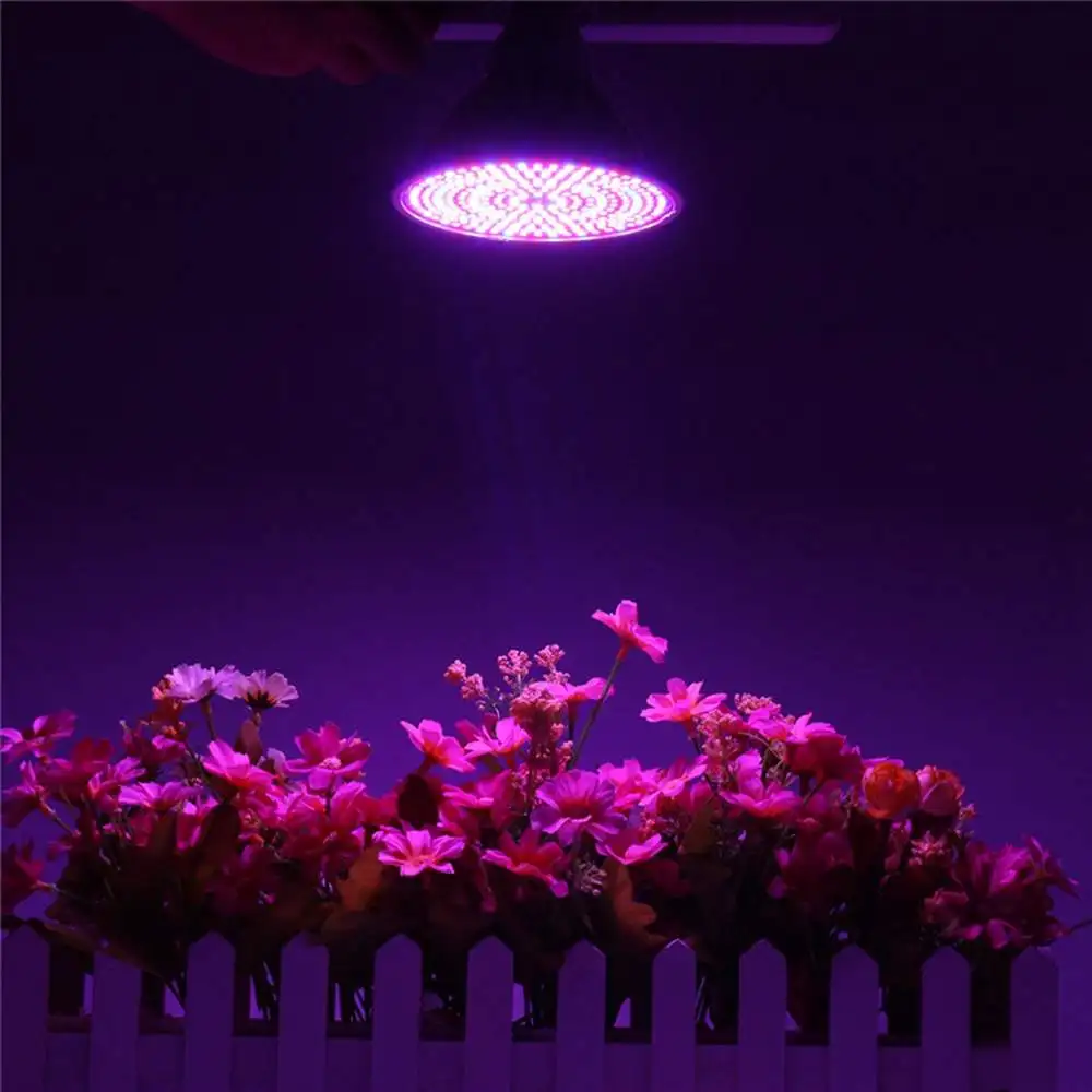 Полный спектр Светодиодная лампа для роста растений лампа светильник ing 290 светодиодный s для семян гидро цветок теплица Veg Крытый E27 phyto growbox