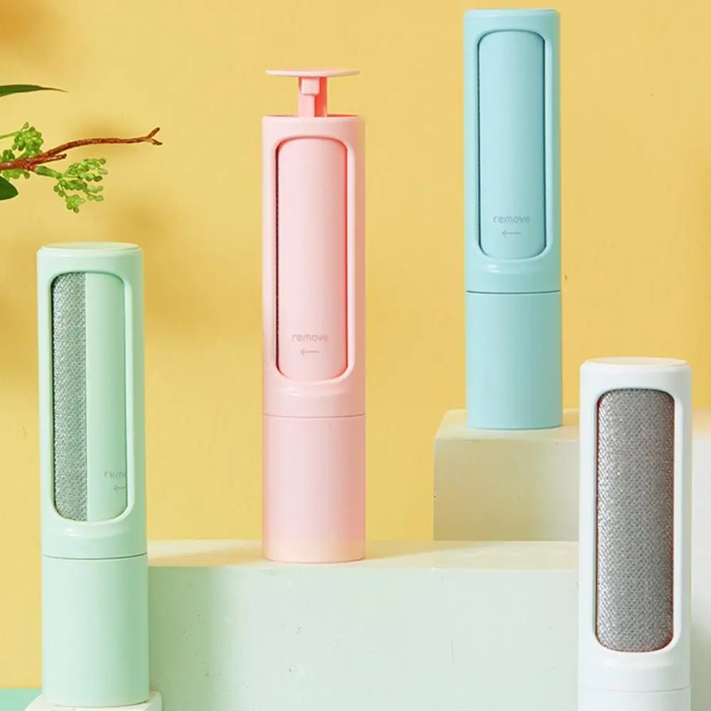 Reusable Roller Dust Lint Roller Clothes Cleaner Hair Remover Pet Hair Sticky Roller Brush Manual Clothes Sweater Shaver