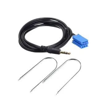 

2021 New Car Stereo Aux input Vehicle Lead Cable Adaptor 3.5MM Player With Two Radio Keys For Fiat