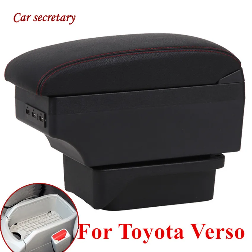 

Car secretary For Suzuki Swift Armrest Box2005-2019 Universal Car Center Console Modification Accessories Double Raised with USB