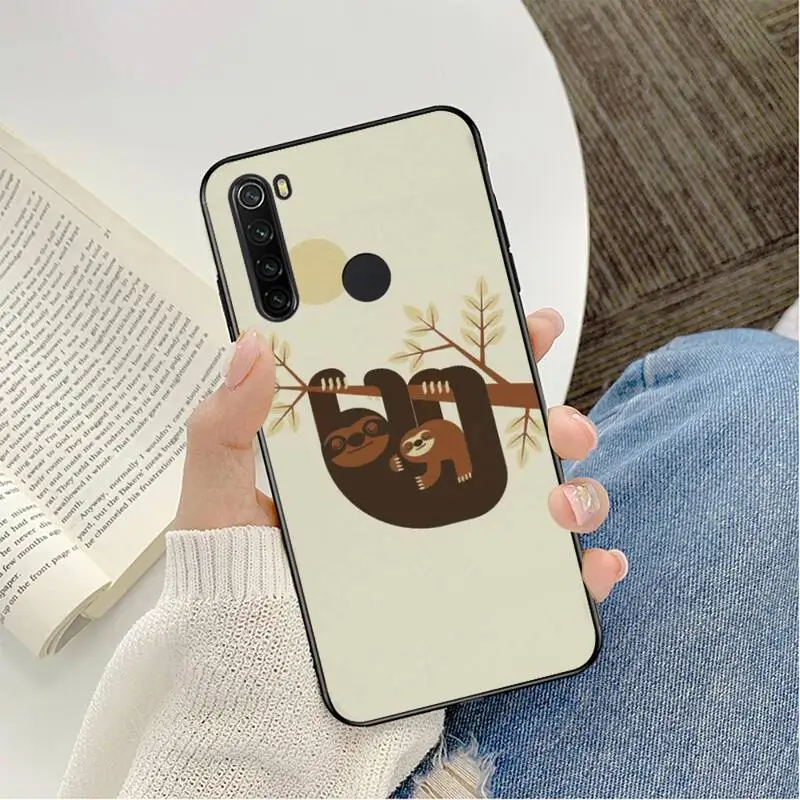 YNDFCNB Caffeinated Giày Lười Động Vật Ốp Lưng Điện Thoại Redmi Note 8Pro 8T 6Pro 6A 9 Redmi 8 7 7A Note 5 5A Note 7 xiaomi leather case glass