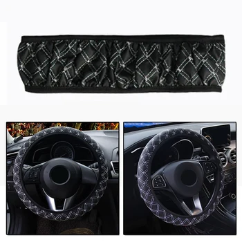 

Car Steering Wheel Cover 38cm Non-Slip Protection Cover Decor All Seasons
