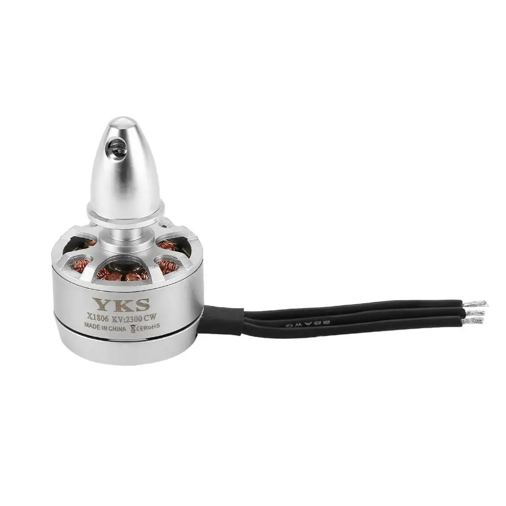 

1806 MT1806 2300KV Brushless Motor for FPV 250 QAV Mini Quadcopter CCW Well-balanced Air Suction System Design Compact