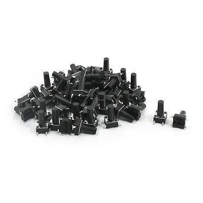 

55Pcs Momentary Tact Tactile Push Button Switch 6x6x11.5mm 4-pin SMD