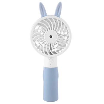 

Air Conditioning Spray Fan Mini Portable Small Handheld Fan USB Rechargeable Water Air Conditioner