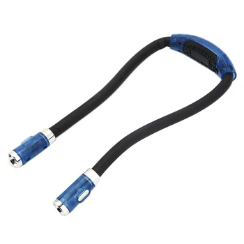 

Flexible Adjustable Hug Book 4 LED Light Neck Night Lamp Torch For Study Reading Q0KF
