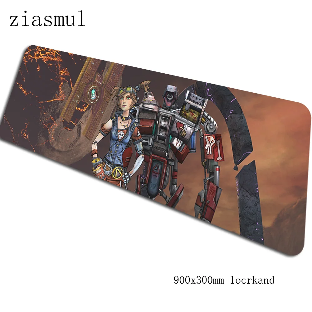 Borderland padmouse 900x300x3 мм игровой коврик для мыши горячая Распродажа коврик для мыши геймер компьютерный стол высококлассный коврик notbook mousemate pc - Цвет: Size 900x300x3mm