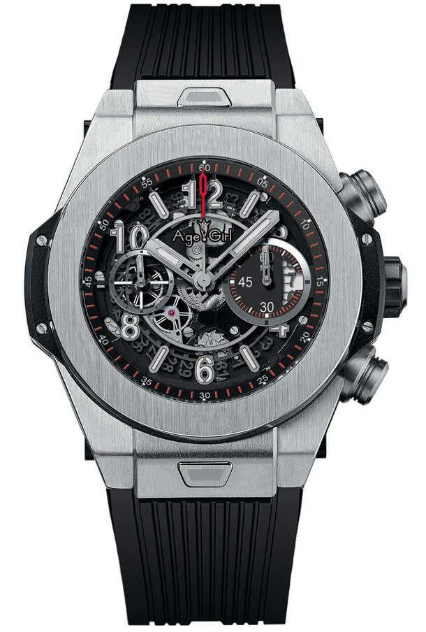 

Luxury Brand New Men Chronograph Rose Gold King Gold Silver Black Rubber Stainless Steel Sapphire Luminous Watch Unico Skeletal