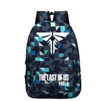 

School Backpacks for Boys The Last of Us II Hot Game Laptop Travel Backpack Bookbag Canvas Bags for Girls 2020 Back To School