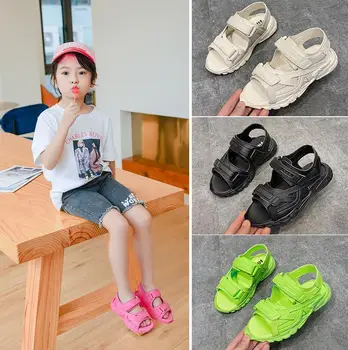 

Children's fashion summer soft-soled sandals boys casual girls children's sandals sports Korean beach shoes