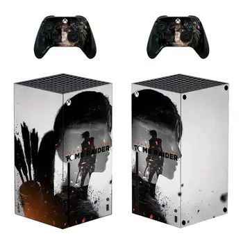 

Tomb Raider Skin Sticker Decal Cover for Xbox Series X Console and 2 Controllers Xbox Series X Skin Sticker Vinyl
